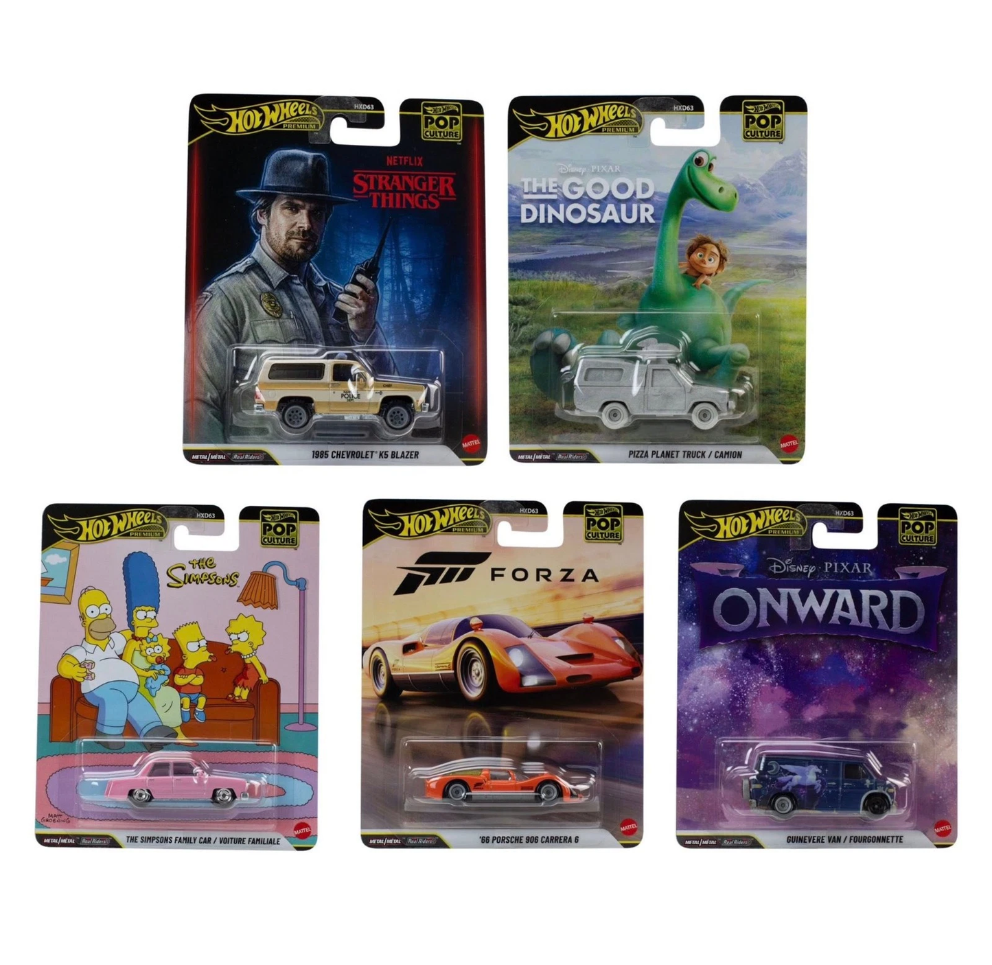 Hot Wheels 2026 Pop Culture Mix S Set of 5
