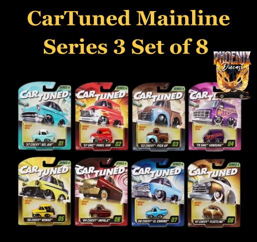 CarTuned Mainline Series 4 Set of 8