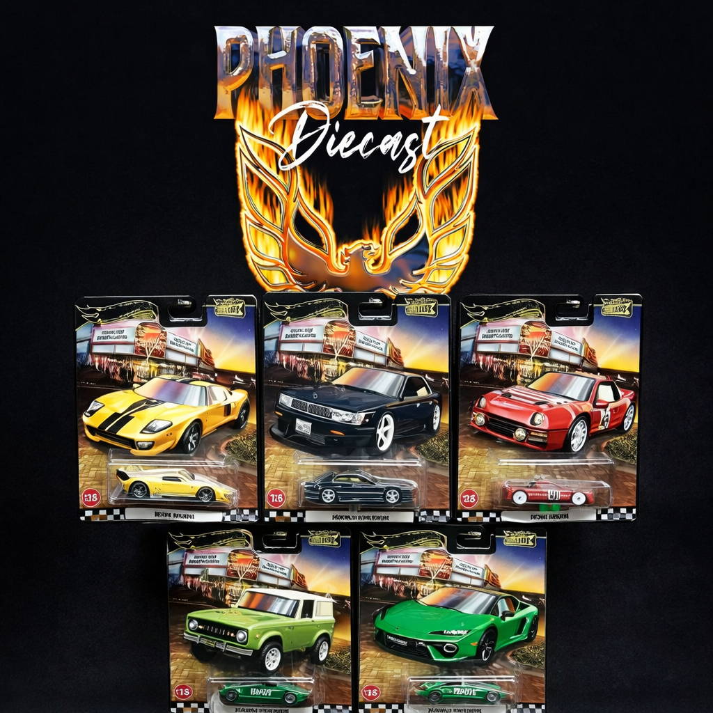 Hot Wheels Boulevard Mix E Set of 5