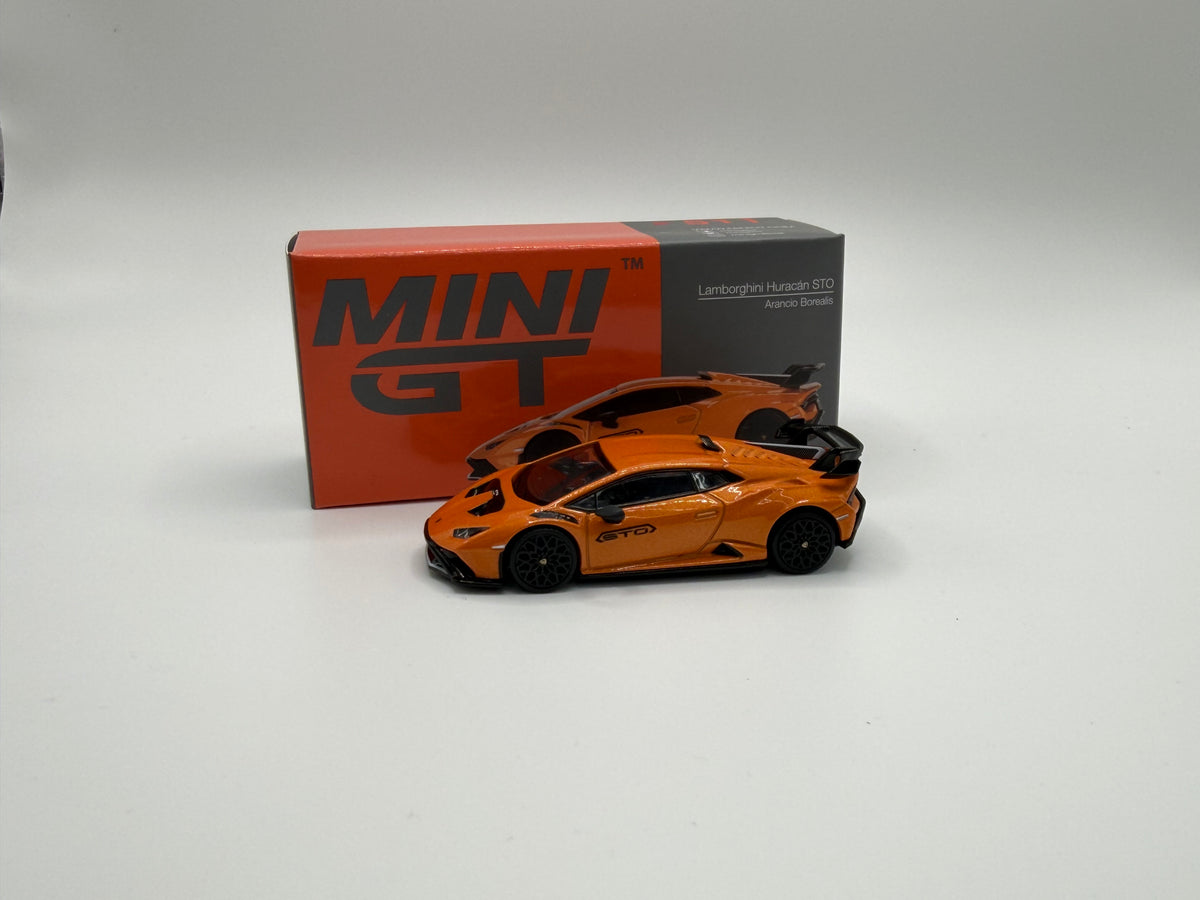 Mini GT #511 Lamborghini Huracan STO Arancio Borealis