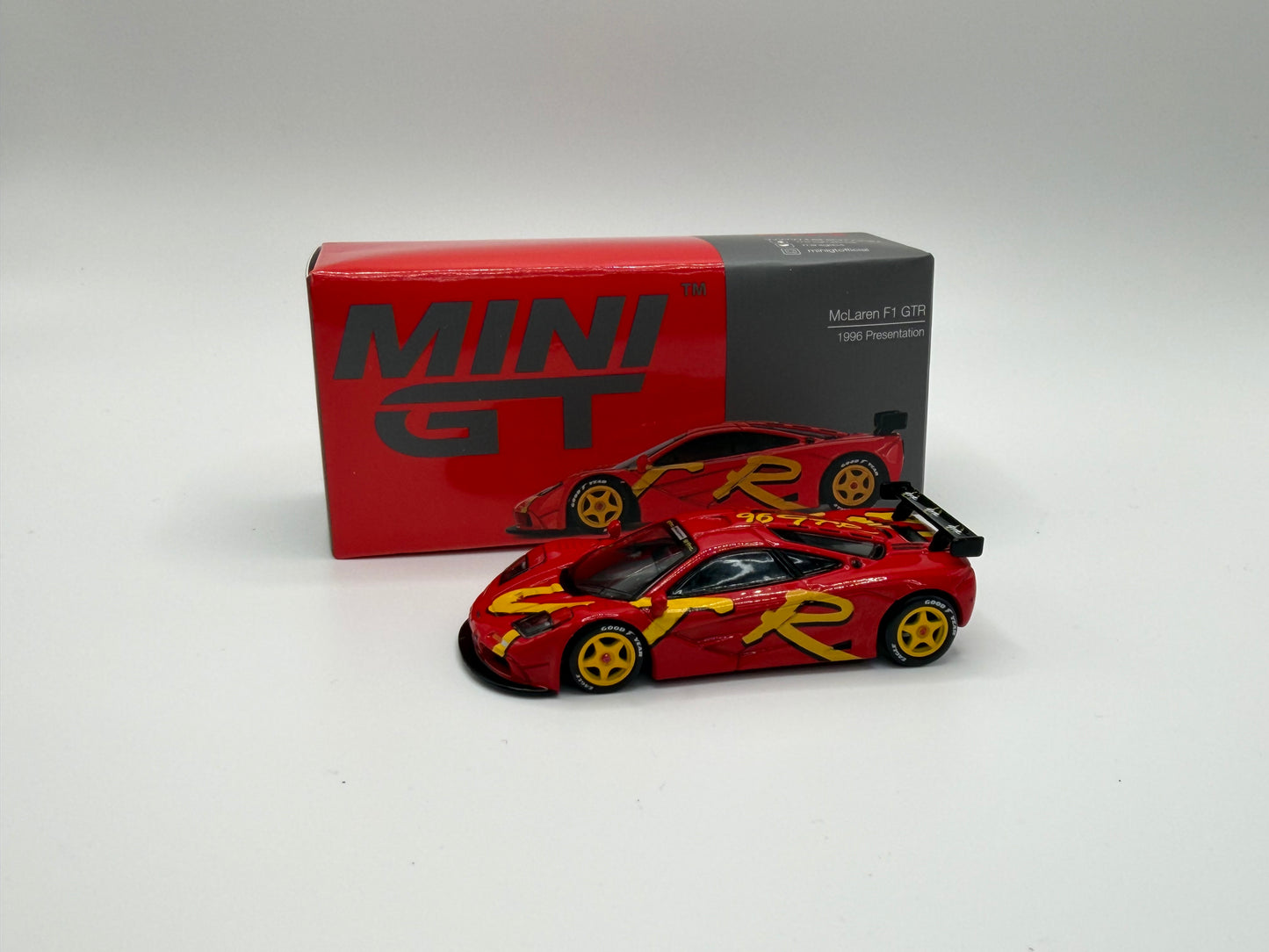 Mini GT #684 McLaren F1 GTR Red/Orange