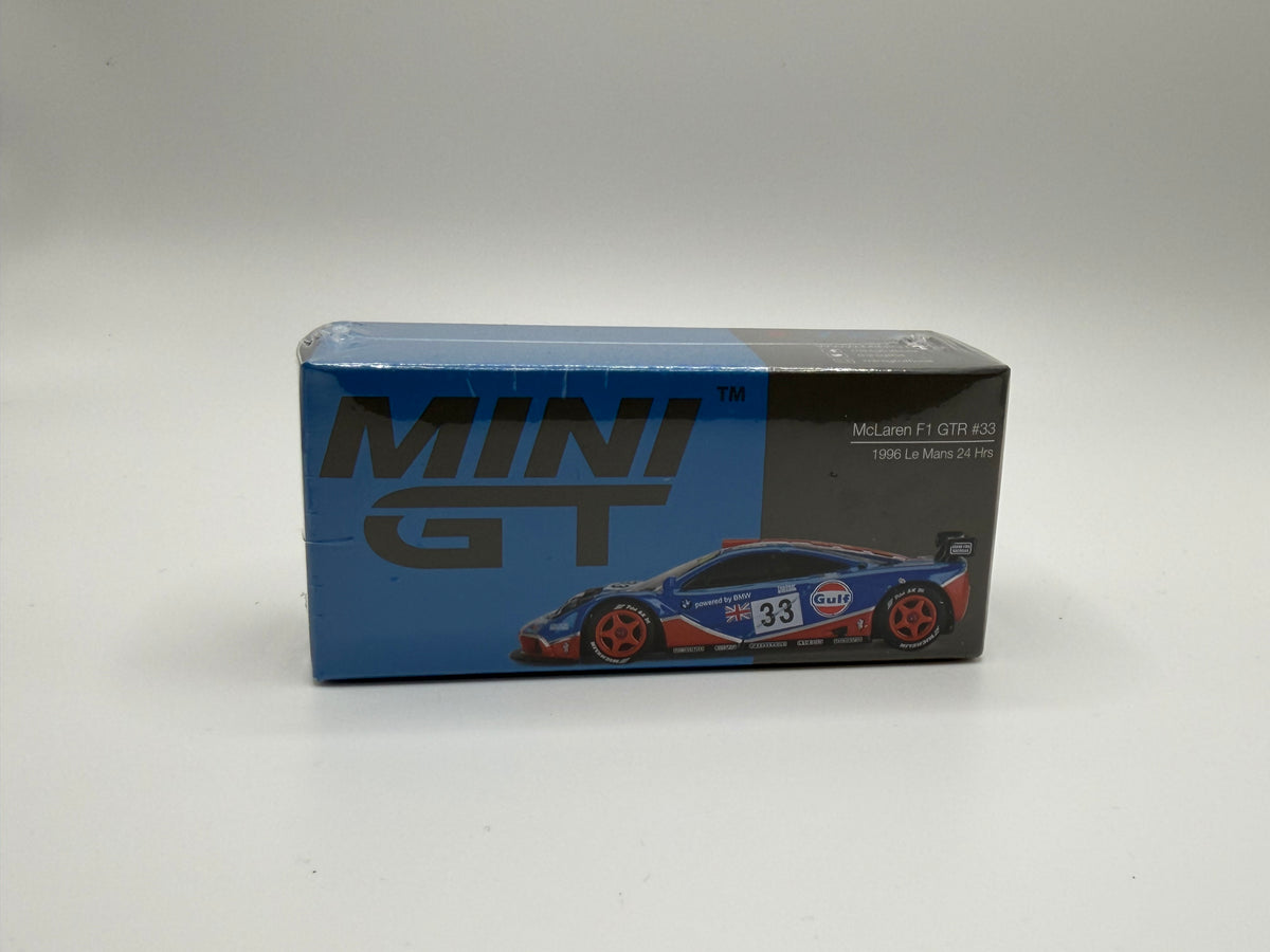 Mini GT #723 McLaren F1 GTR Blue/ Orange