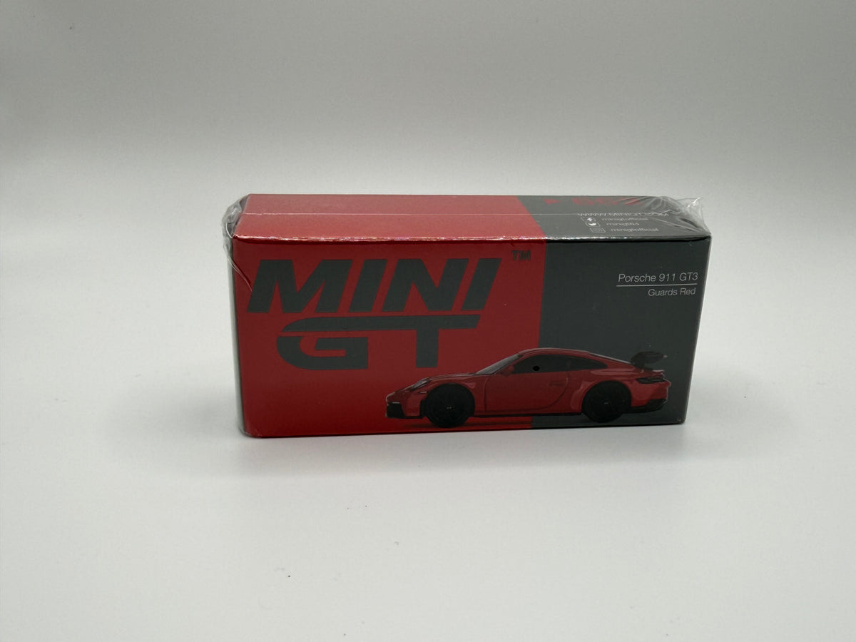 Mini GT #662 Porsche 911 GT3 Guards Red