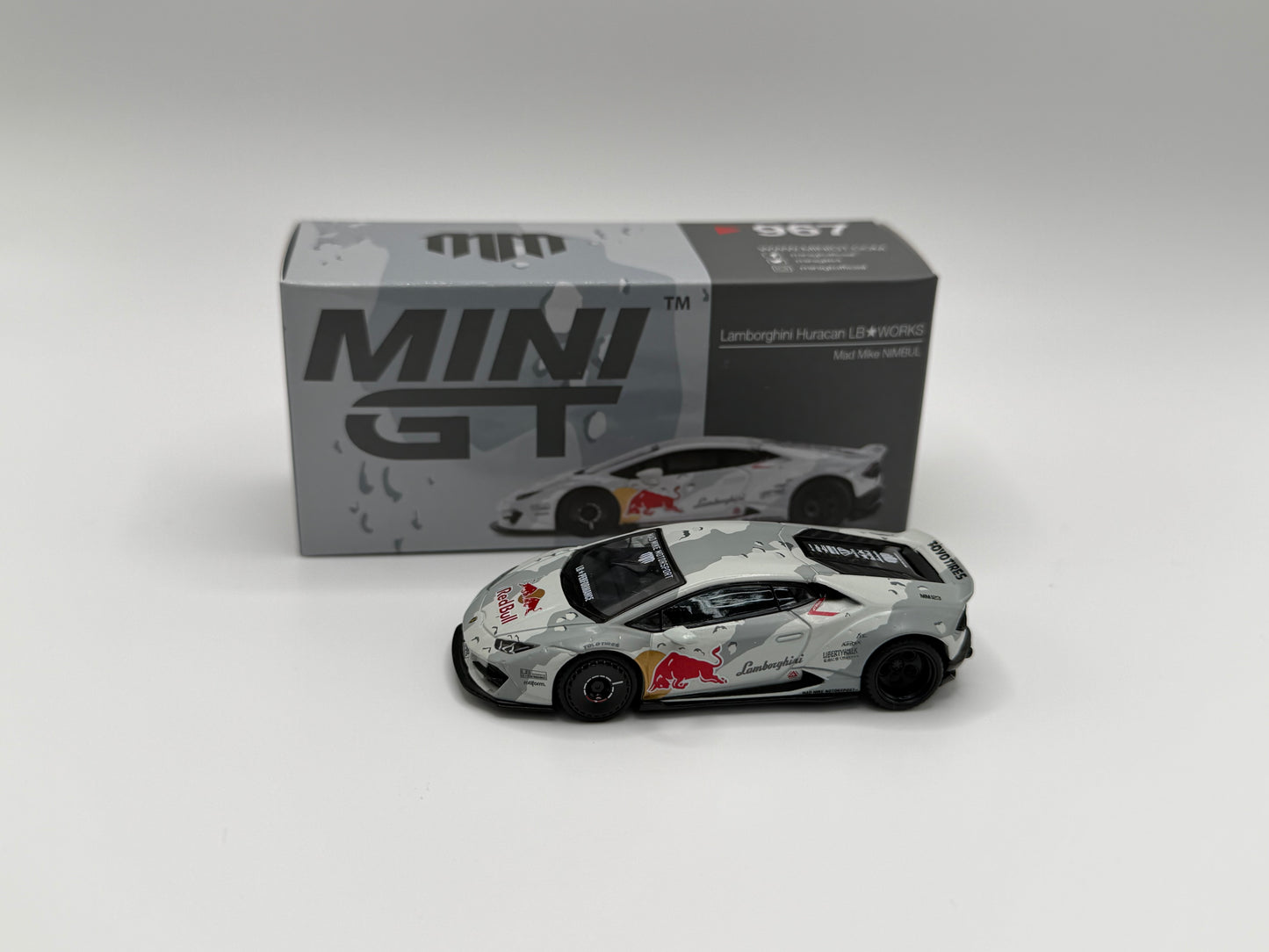 Mini GT #967 Lamborghini Huracan Gray