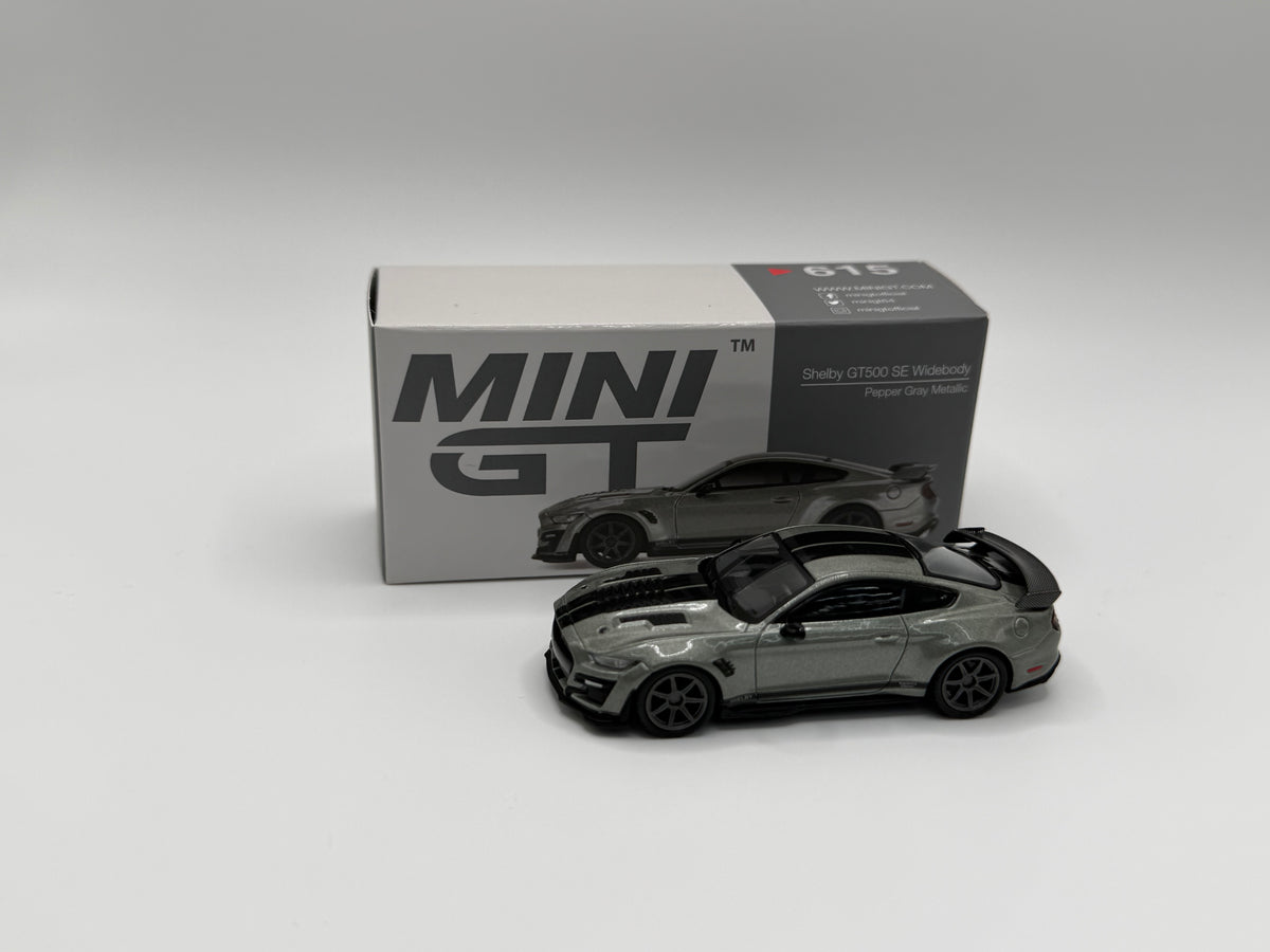Mini GT #615 Ford Shelby GT500 Pepper Gray Metallic