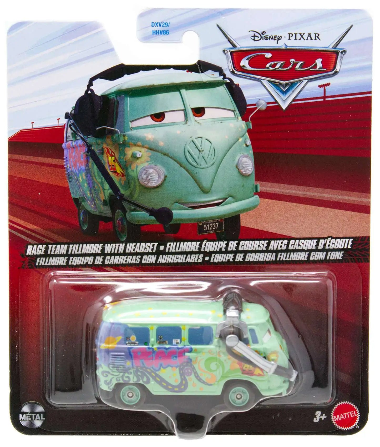 Disney Pixar's Cars - Race Team Fillmore with Headset