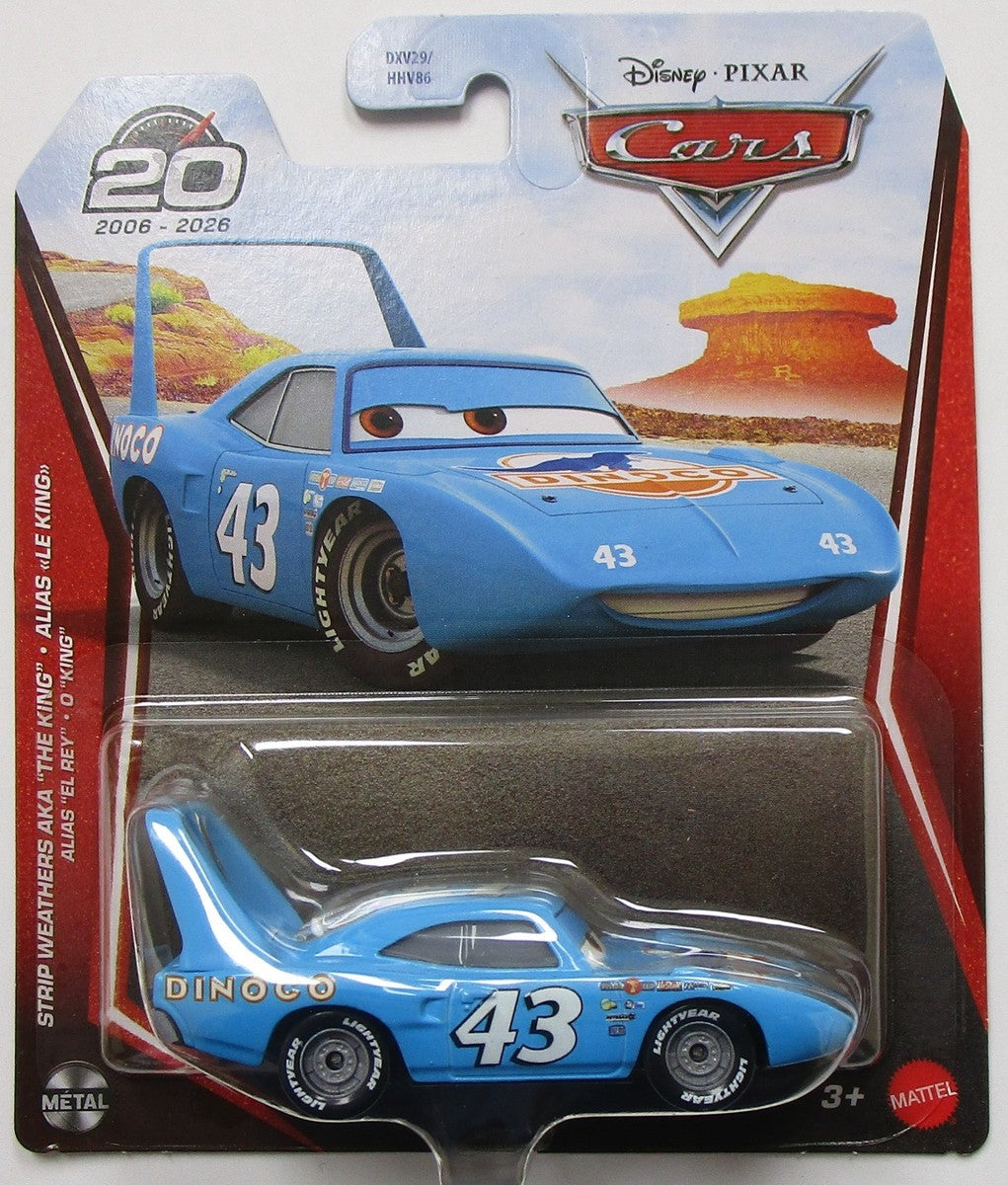 Disney Pixar's Cars - 20th Anniversary - Strip Weathers AKA "The King"