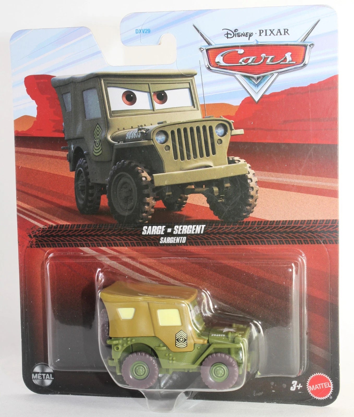 Disney Pixar's Cars - Sarge