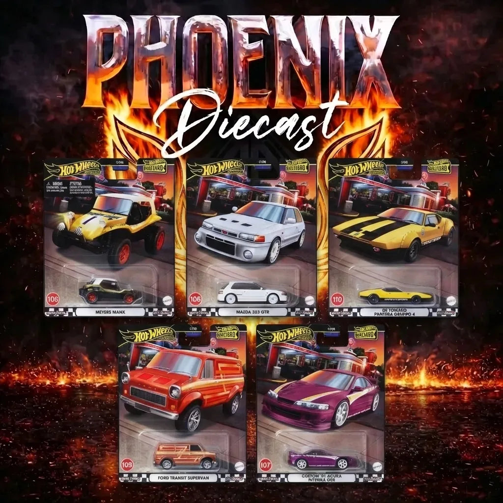 Hot Wheels Boulevard Mix Y Set of 5