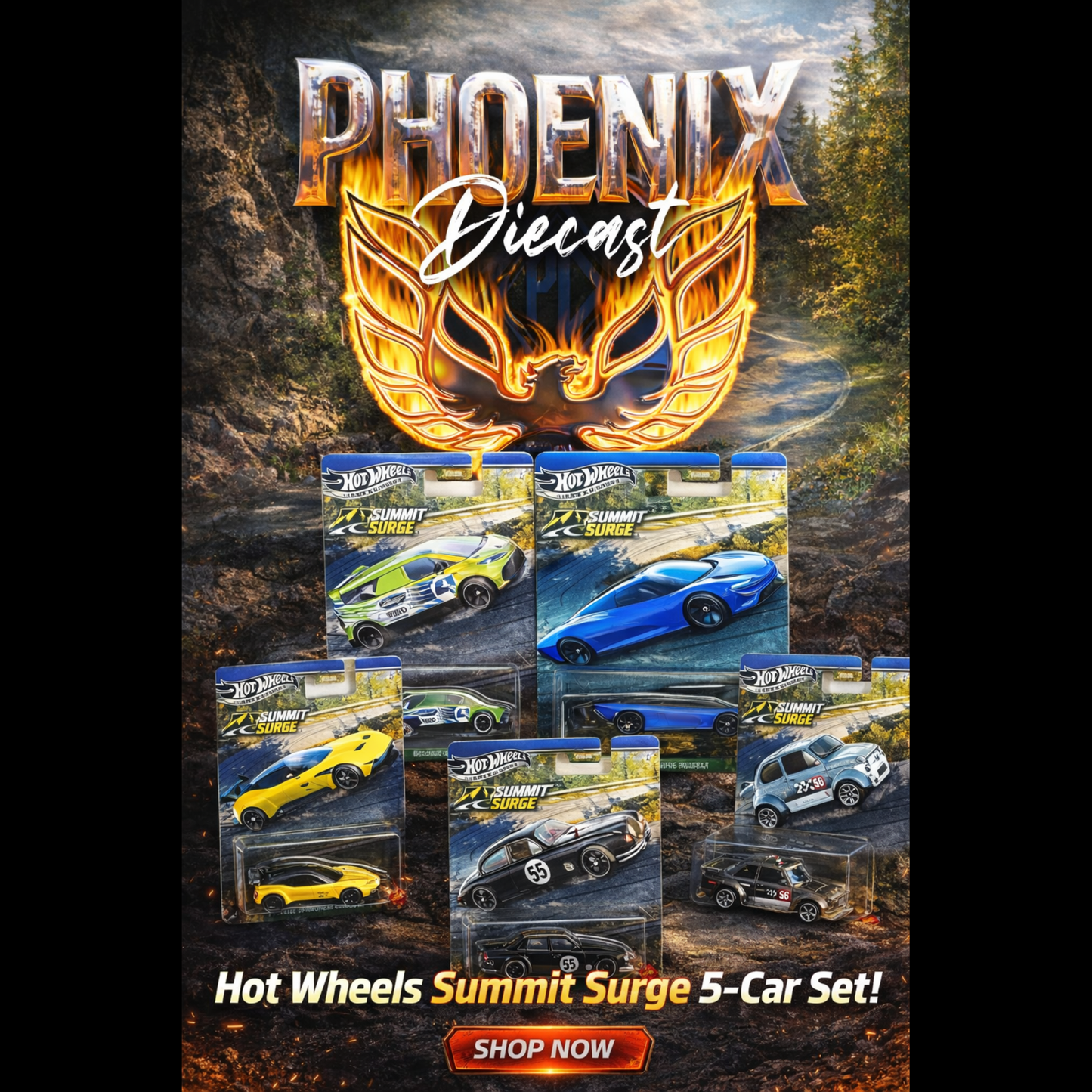 Hot Wheels Silver Series Summit Surge