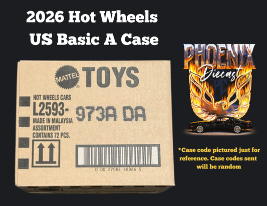 2026 Hot Wheels US Basic A Case