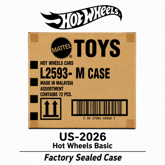 2026 Hot Wheels US Basic M Case