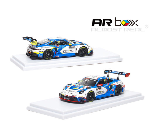 Almost Real Porsche 911 GT3 R Sepang 2026 #911 Presentation Car 1:64 scale