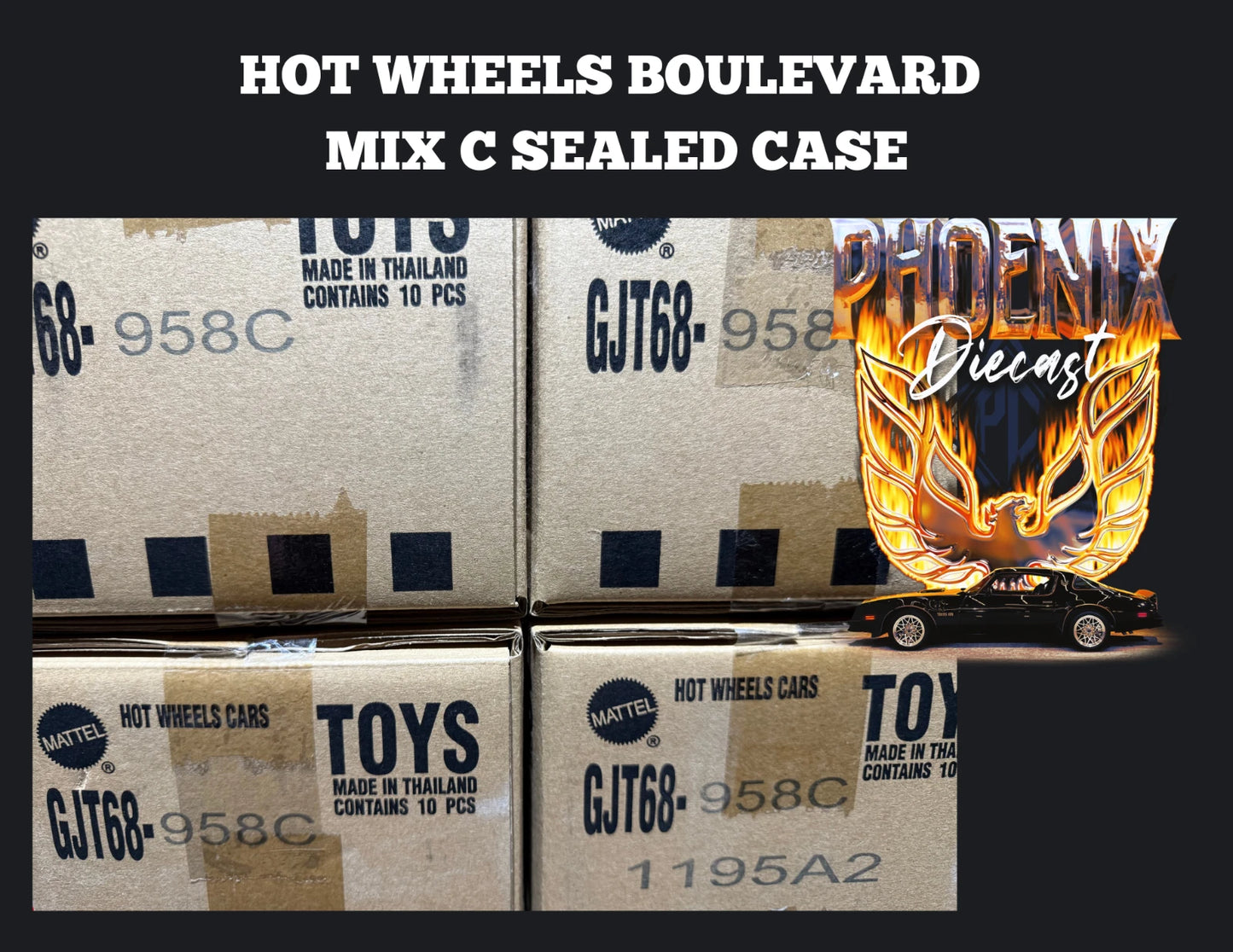 Hot Wheels Boulevard Mix C Sealed Case
