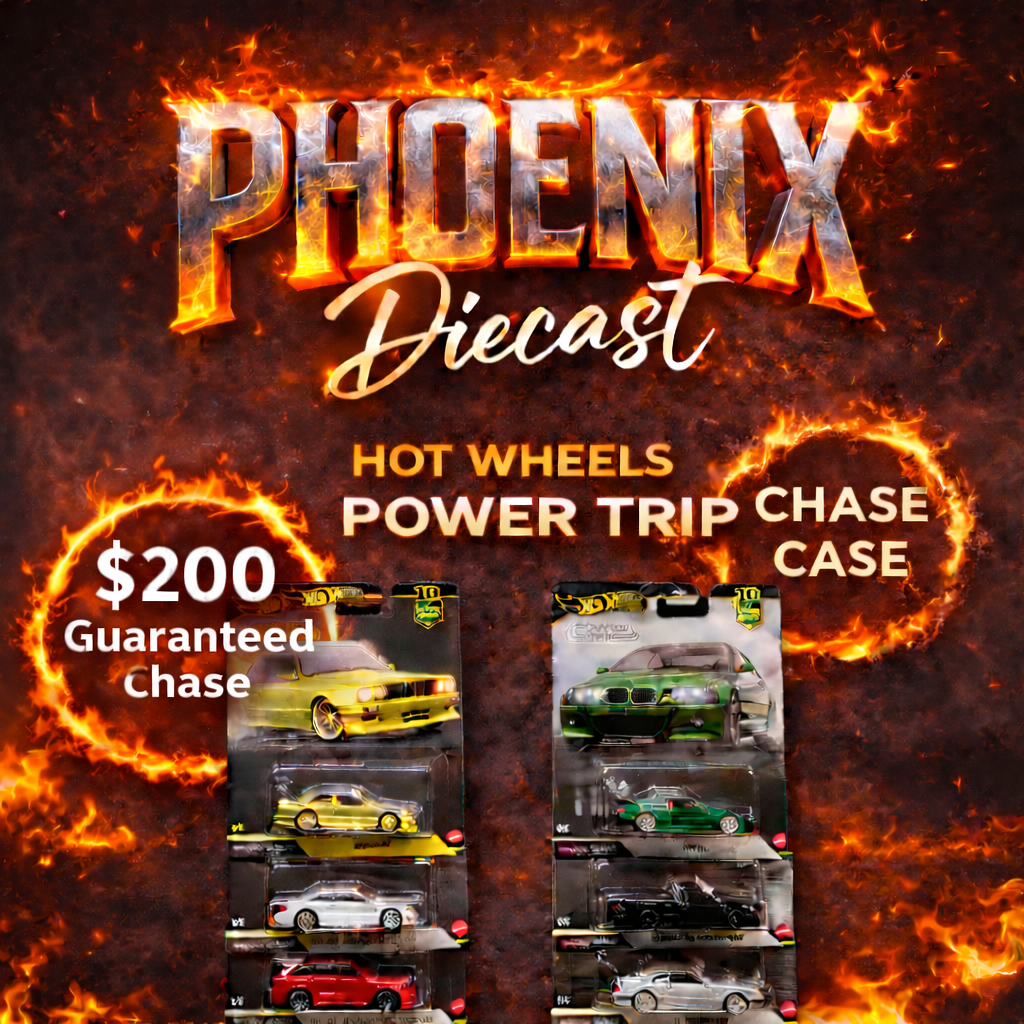 Hot Wheels Power Trip Chase Case (GUARANTEED CHASE) IN HAND!!!