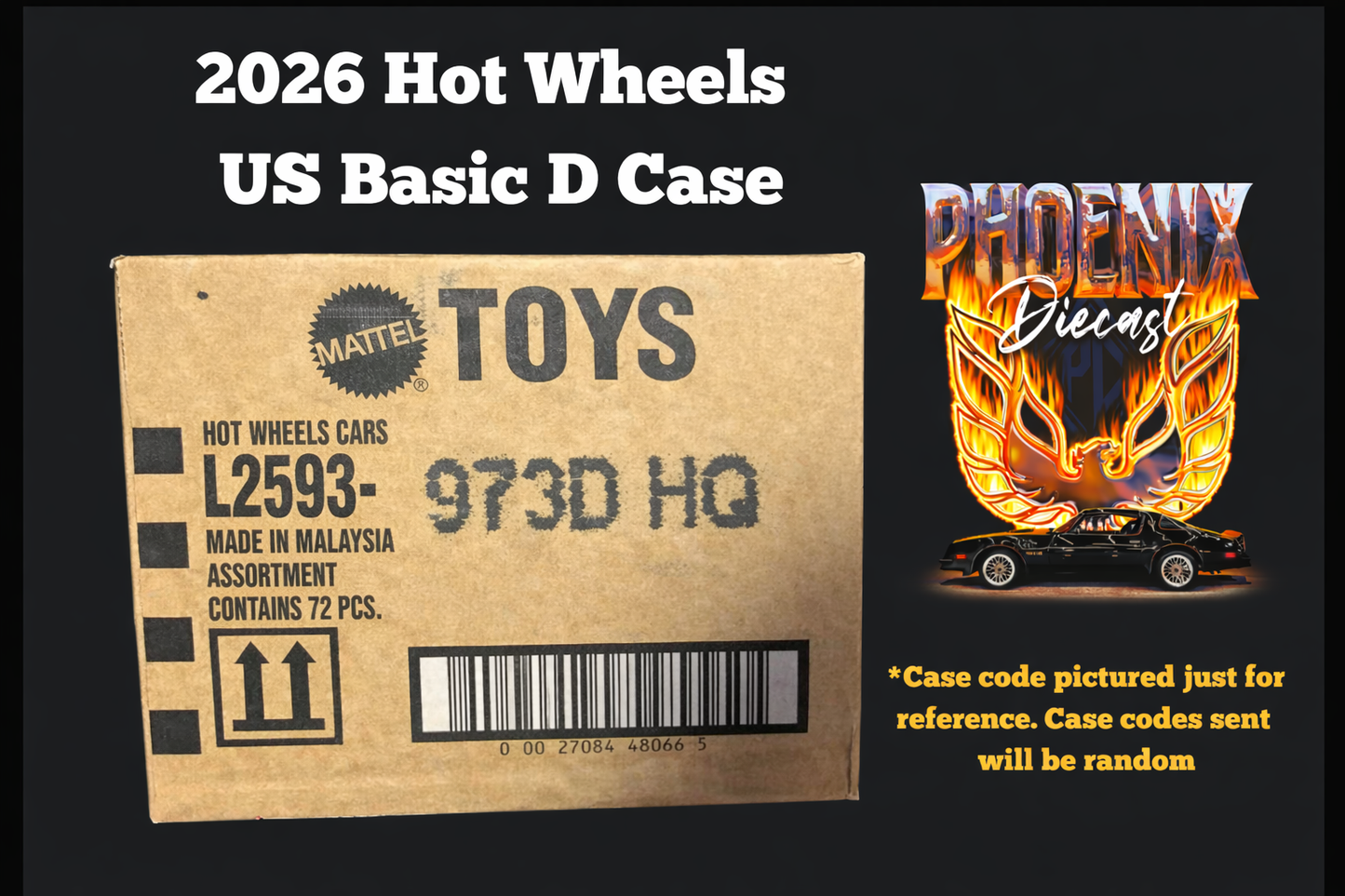2026 Hot Wheels US Basic D Case