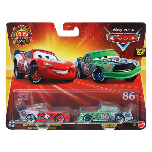 Disney Pixar Cars Lightning McQueen & Chick Hicks 2 Pack