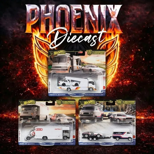 Hot Wheels Team Transport Mix F Set of 3