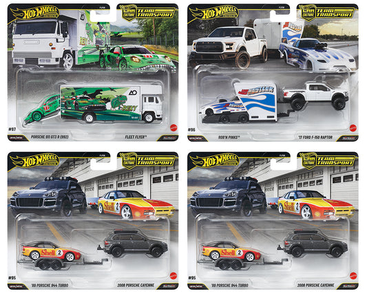 Hot Wheels Team Transport M Case of 4