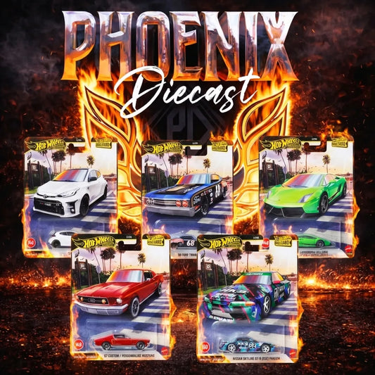 Hot Wheels 2026 Premium Boulevard Set of 5 Mix G