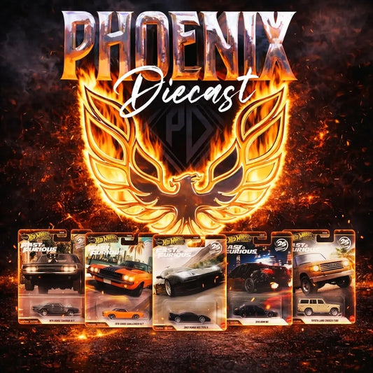 Hot Wheels 2026 Fast and Furious 25th Anniversary Set of 5
