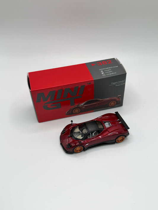 Mini GT #382 Pagani Zonda F Rosso Dubai