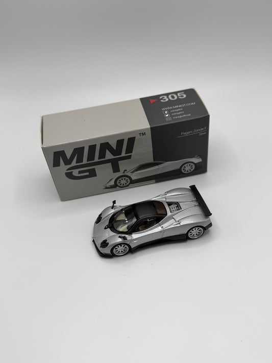 Mini GT #305 Pagani Zonda F Silver