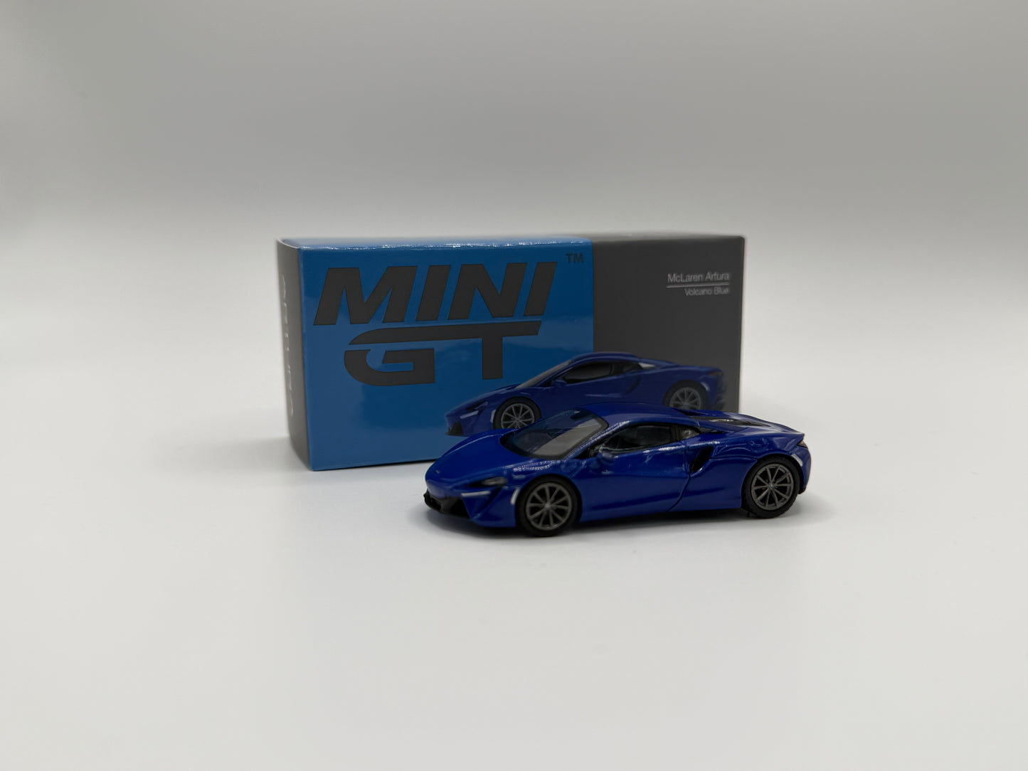 Mini GT #430 McLaren Artura Volcano Blue