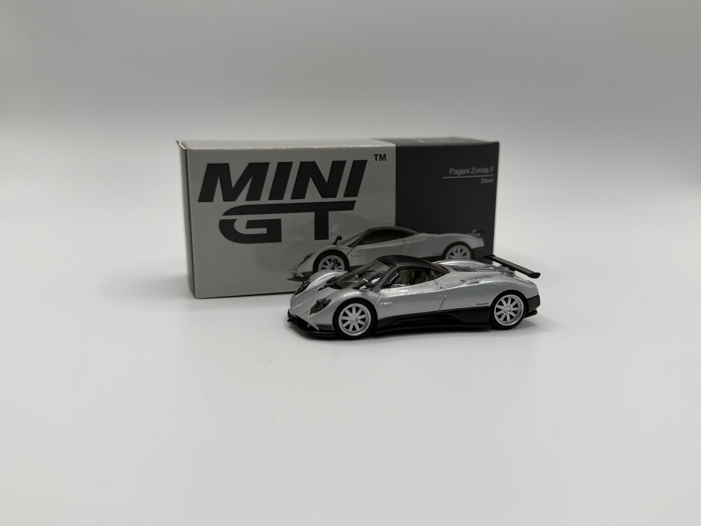 Mini GT #305 Pagani Zonda F Silver