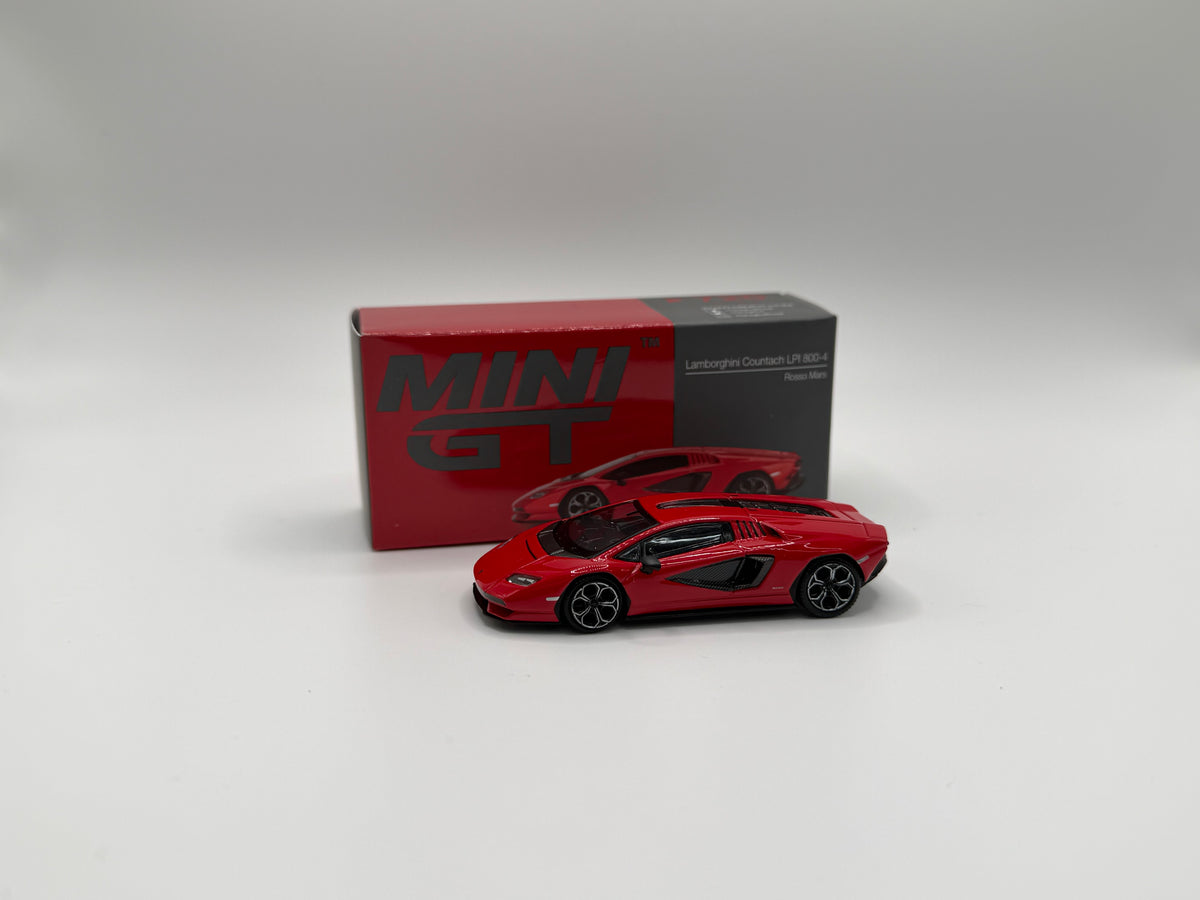 Mini GT #720 Lamborghini Countach LPI 800-4 Rosso Mars
