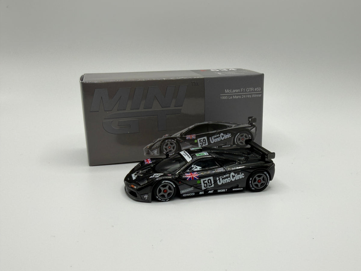 Mini GT #534 McLaren F1 GTR Black/Gray