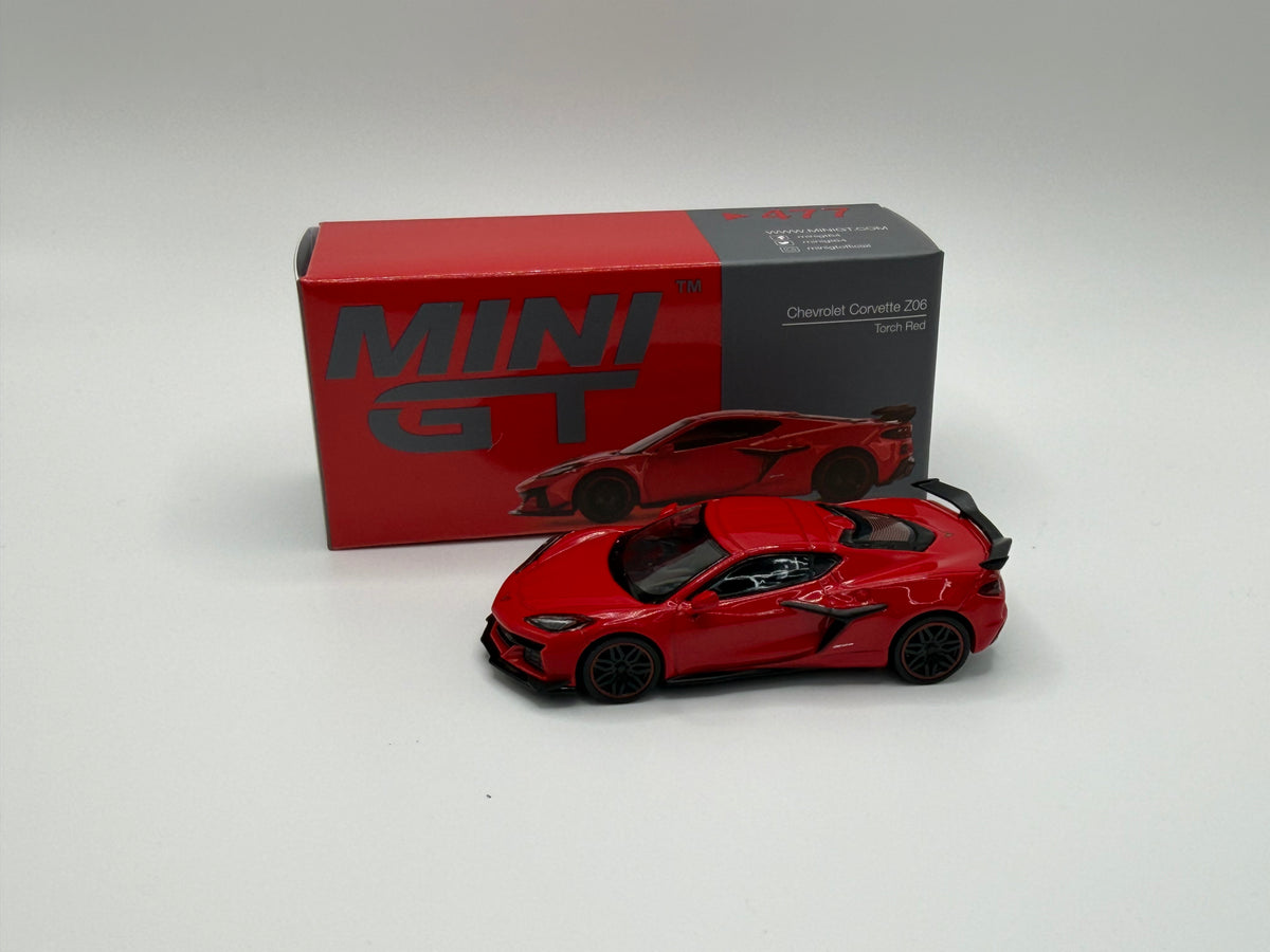 Mini GT #477 Chevrolet Corvette Z06 Torch Red
