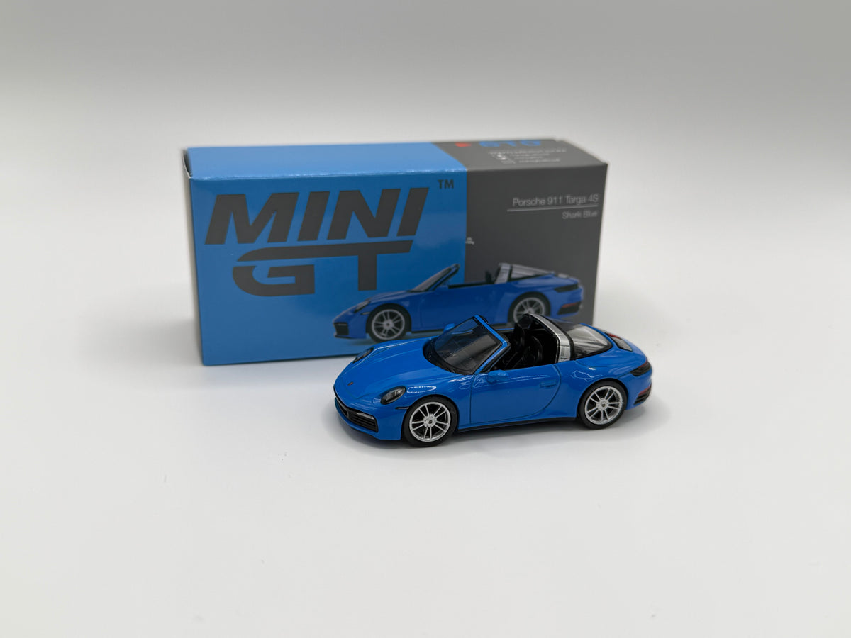 Mini GT #610 Porsche 911 Targa 4S Shark Blue