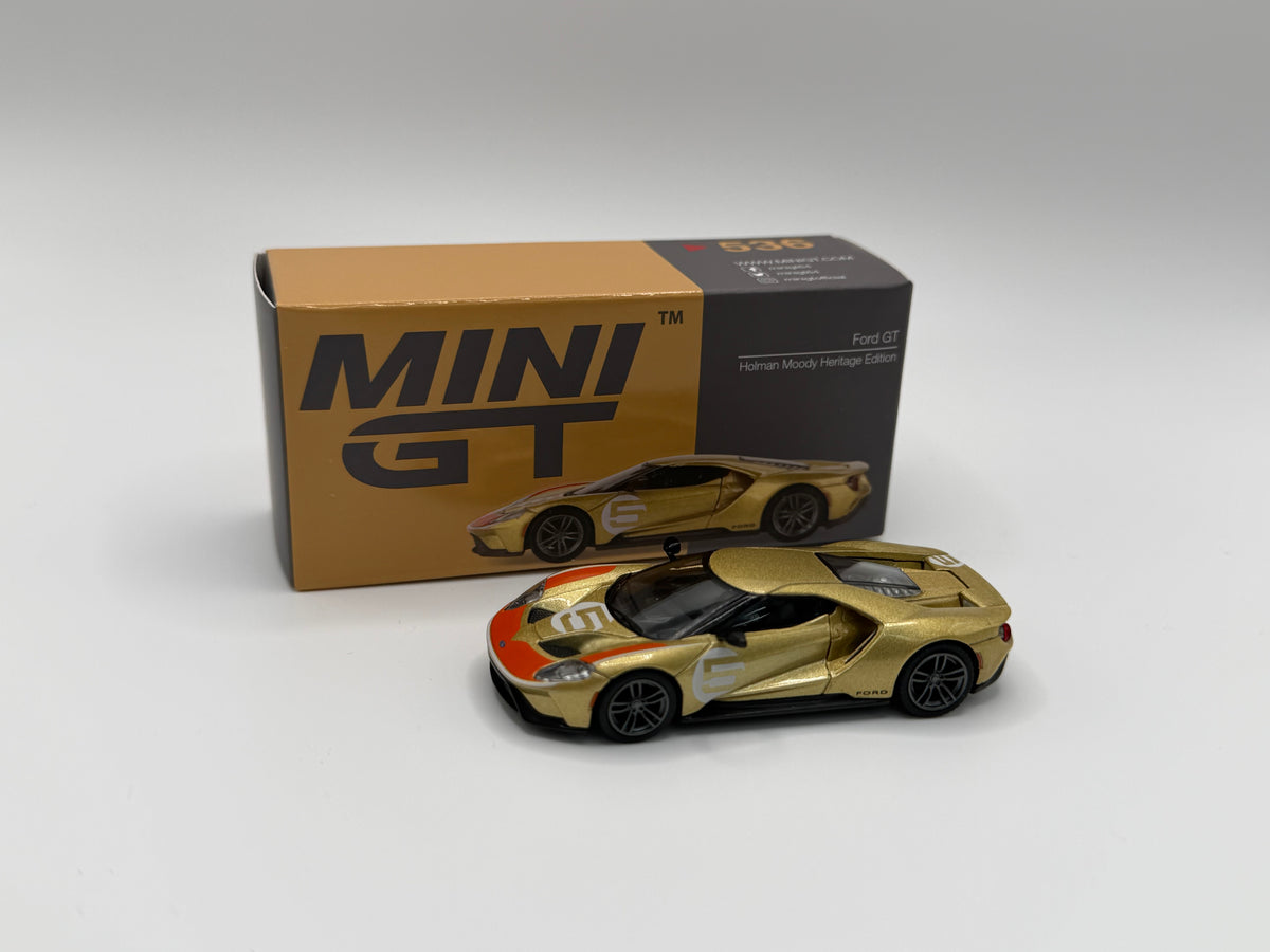 Mini GT #536 Ford GT Gold