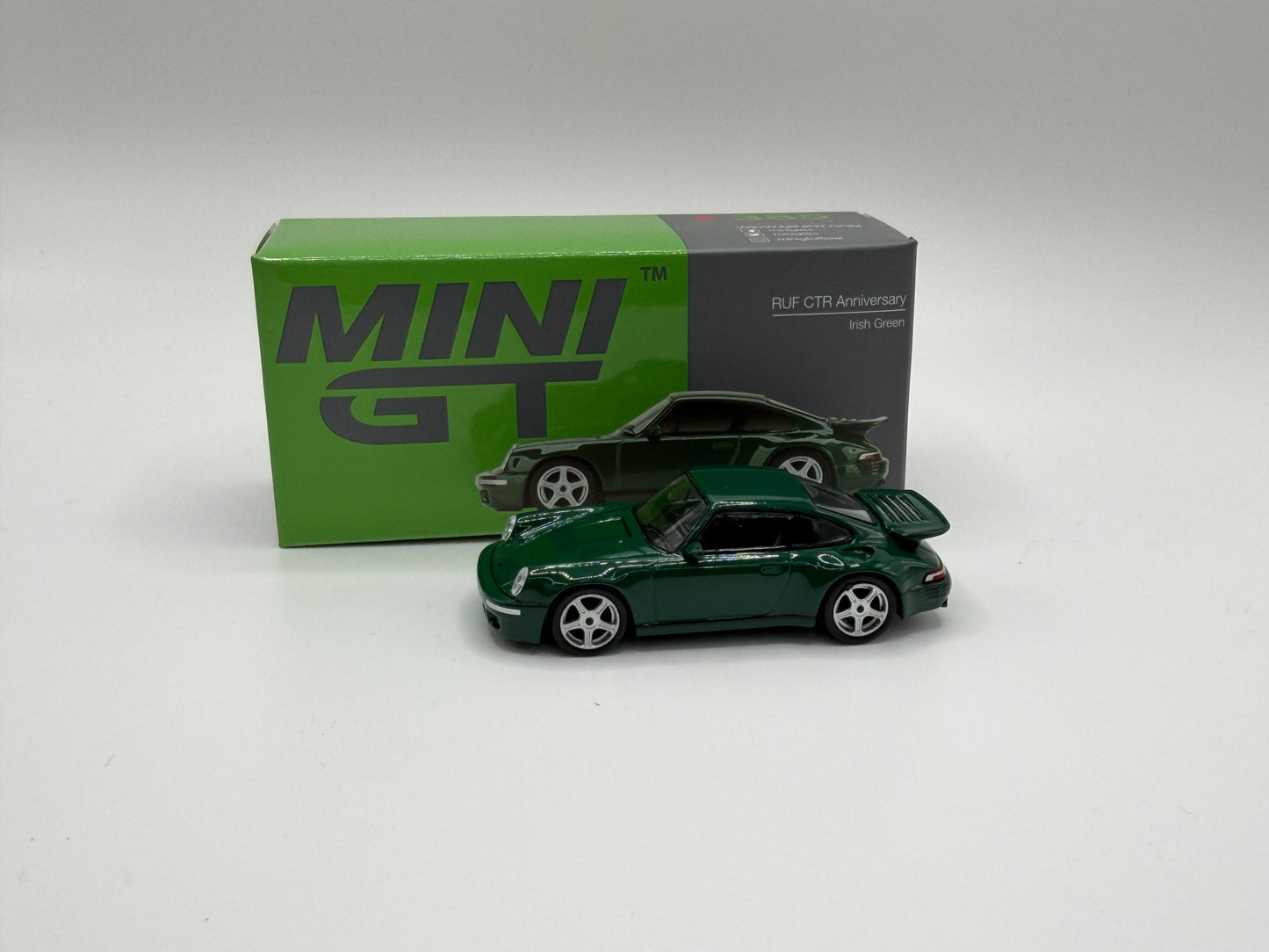 Mini GT #385 Ruf CTR Anniversary Irish Green