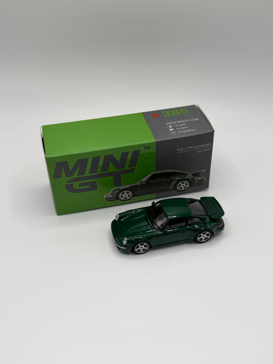 Mini GT #385 Ruf CTR Anniversary Irish Green