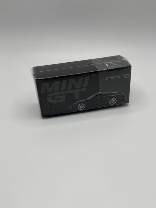 Mini GT #606 Porsche 911 GT3 Touring Black