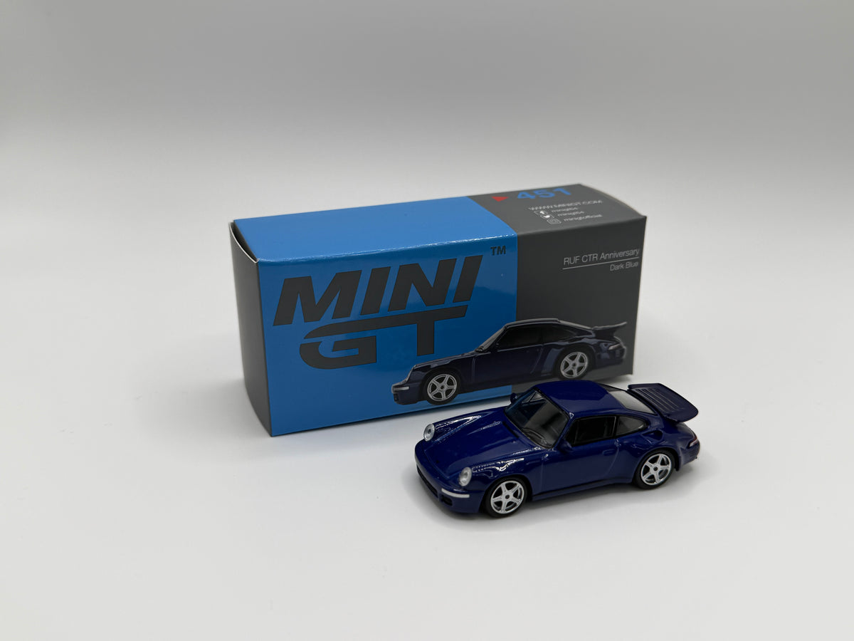 Mini GT #451 Ruf CTR Anniversary Dark Blue