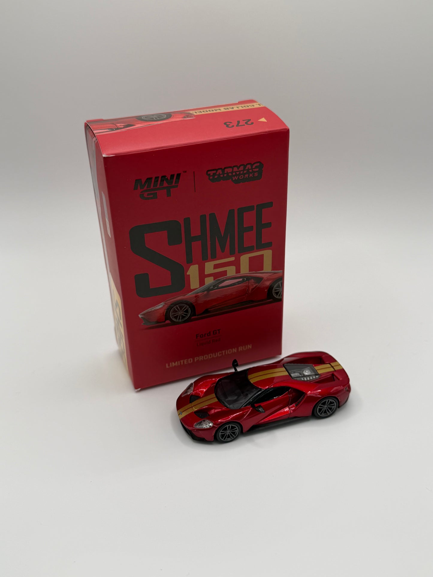 Mini GT/ Tarmac Works #273 Ford GT Liquid Red