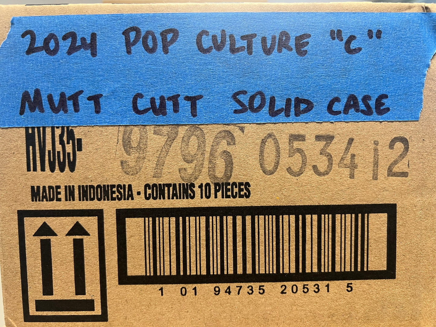 Hot Wheels 2024 Pop Culture Mutt Cutts Van (FULL CASE)