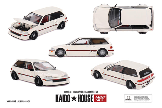 Kaido House MINI GT KHMG246 Honda Civic (EF) Kaido Street V1