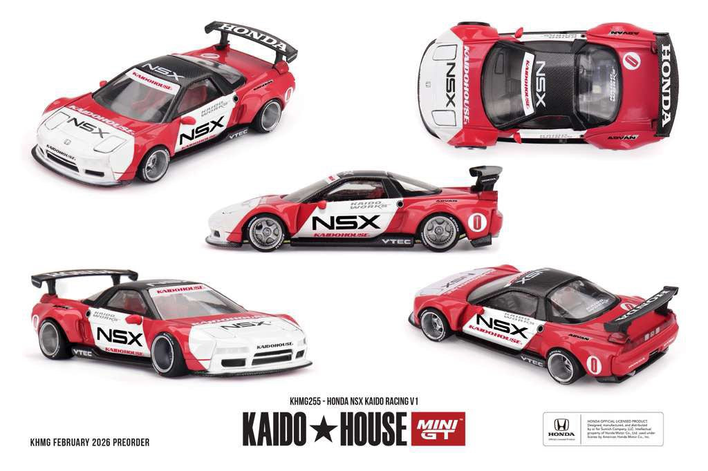 Kaido House MINI GT KHMG255 Honda NSX Kaido Racing V1