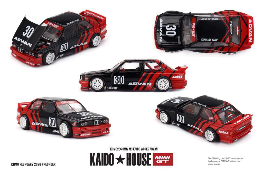 Kaido House MINI GT KHMG266 BMW M3 Kaido Works Advan