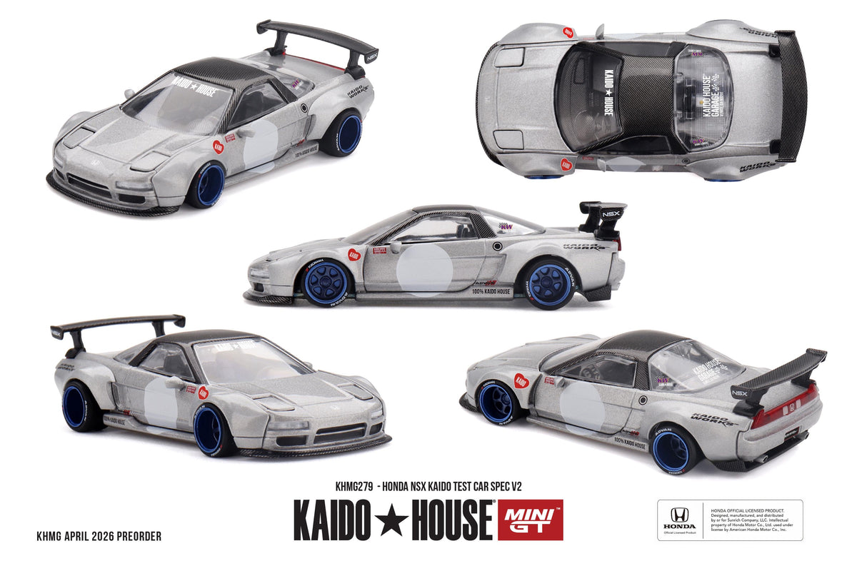 Kaido House MINI GT KHMG279 Honda NSX Kaido Test Car Spec V2