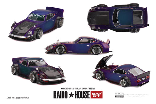 Kaido House MINI GT KHMG297 Nissan Fairlady Z Kaido Street V1