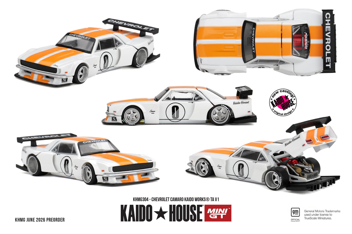 Kaido House MINI GT KHMG304 Chevrolet Camaro Kaido Works® TA V1