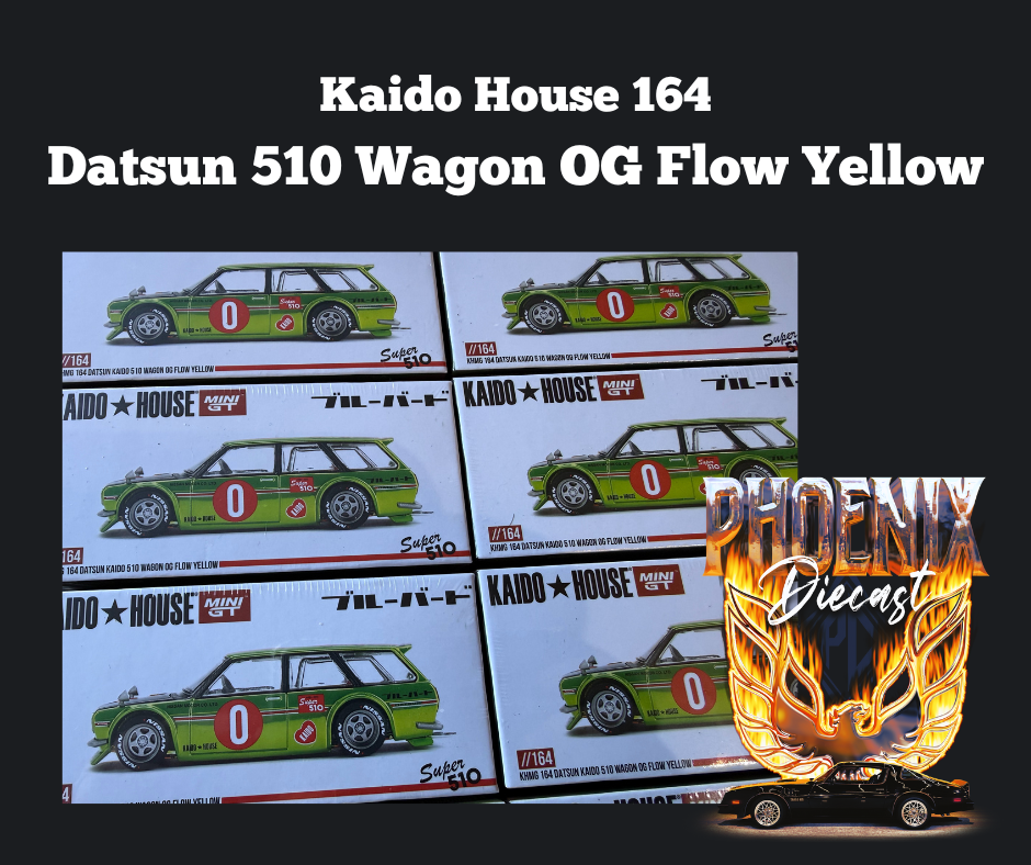 Kaido House 164 Datsun 510 Wagon OG Flow Yellow