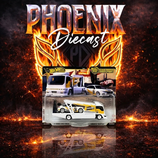 Hot Wheels 2026 Team Transport Legends Tour '24 Honda Civic Type R