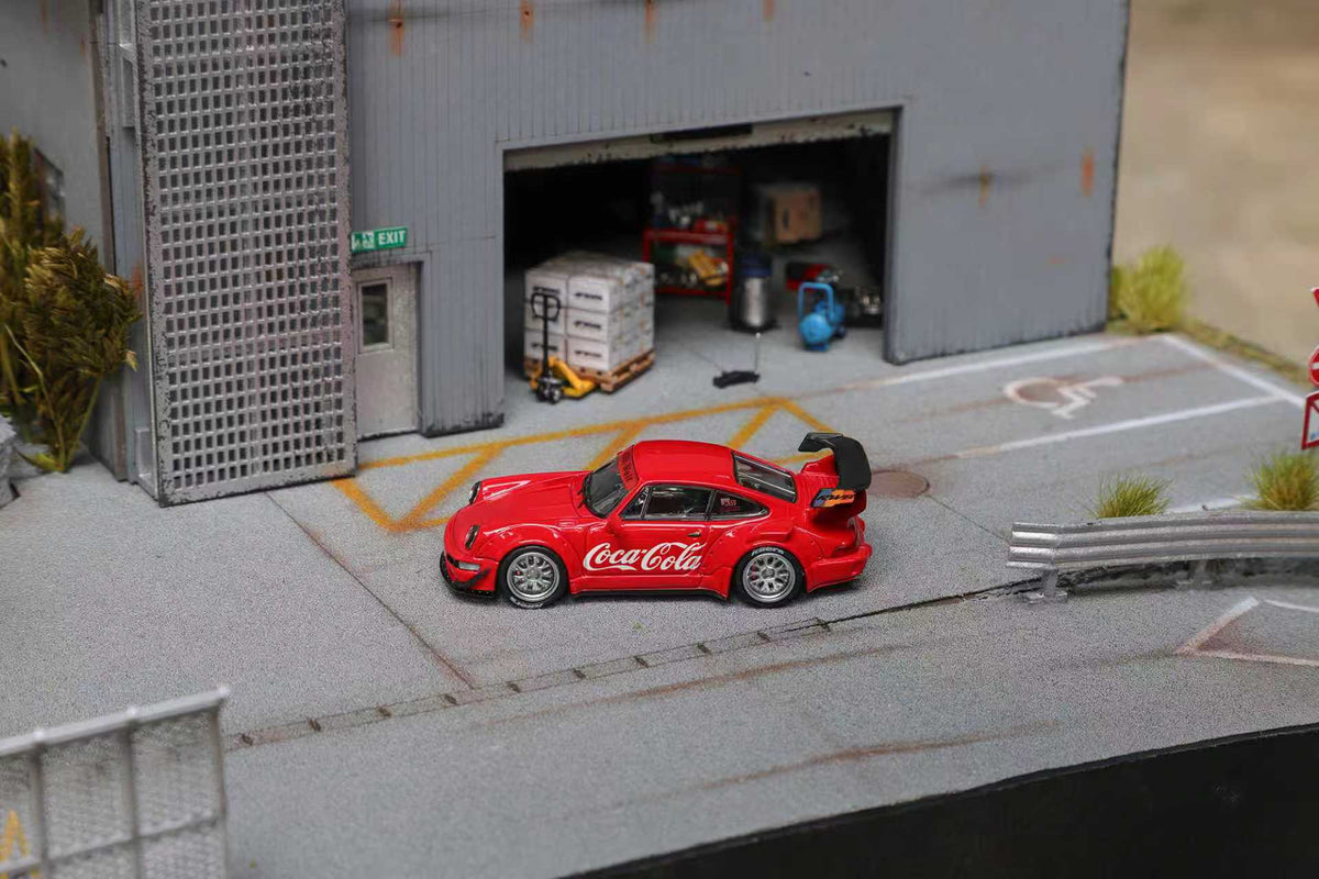 Star Model Rauh-Welt Widebody Modified RWB964 GT Wing – Coca Cola