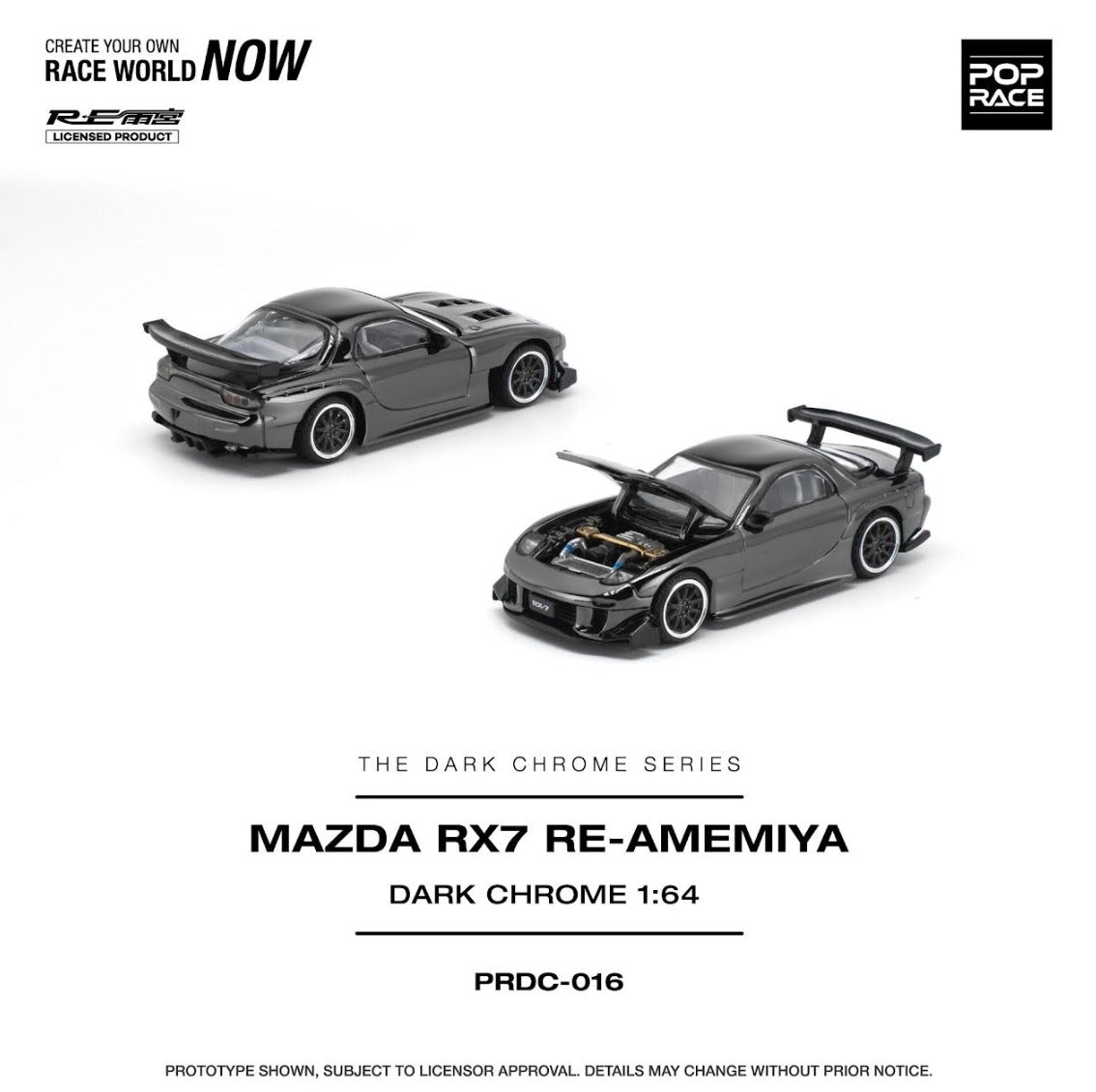 Mazda RX7 (FC3S) Re-Amemiya Street7 – Chrome